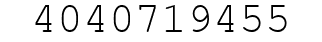 Number 4040719455.
