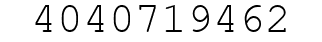 Number 4040719462.