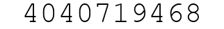 Number 4040719468.
