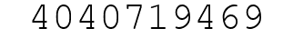 Number 4040719469.