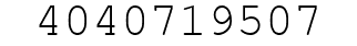 Number 4040719507.