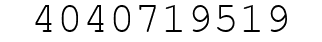 Number 4040719519.