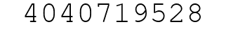 Number 4040719528.