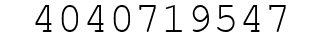 Number 4040719547.