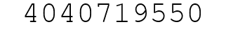 Number 4040719550.