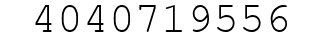 Number 4040719556.