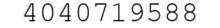 Number 4040719588.