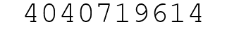 Number 4040719614.
