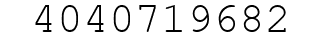 Number 4040719682.