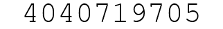 Number 4040719705.
