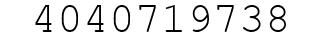 Number 4040719738.