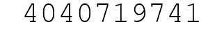 Number 4040719741.