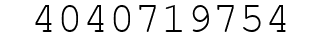 Number 4040719754.