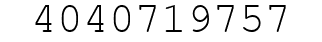 Number 4040719757.