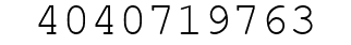 Number 4040719763.