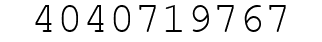 Number 4040719767.