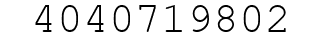 Number 4040719802.