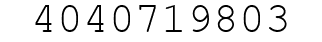 Number 4040719803.