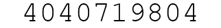 Number 4040719804.