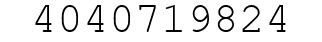 Number 4040719824.