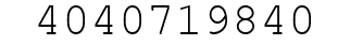 Number 4040719840.
