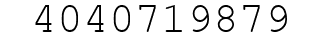 Number 4040719879.