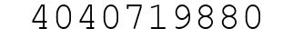 Number 4040719880.
