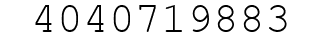 Number 4040719883.