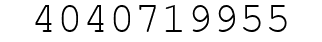 Number 4040719955.