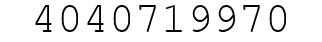Number 4040719970.