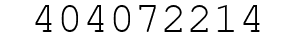 Number 404072214.