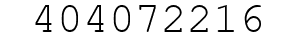 Number 404072216.