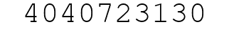 Number 4040723130.