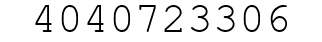 Number 4040723306.