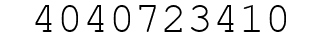 Number 4040723410.