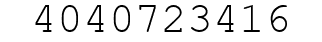 Number 4040723416.