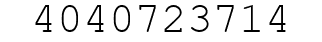 Number 4040723714.