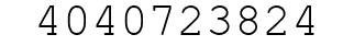 Number 4040723824.