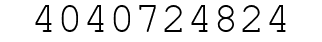 Number 4040724824.