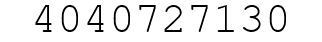 Number 4040727130.