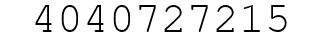 Number 4040727215.
