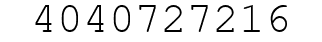Number 4040727216.
