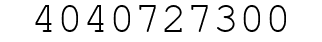 Number 4040727300.