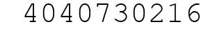 Number 4040730216.