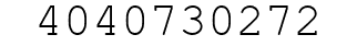 Number 4040730272.