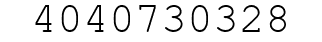 Number 4040730328.