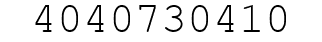 Number 4040730410.