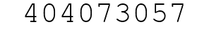 Number 404073057.