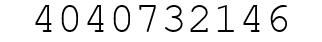 Number 4040732146.
