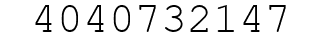 Number 4040732147.